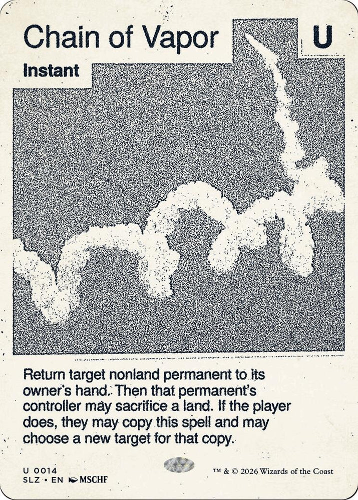 Image for Chain of Vapor (0014) (14) (SLZ) - Magic: The Gathering