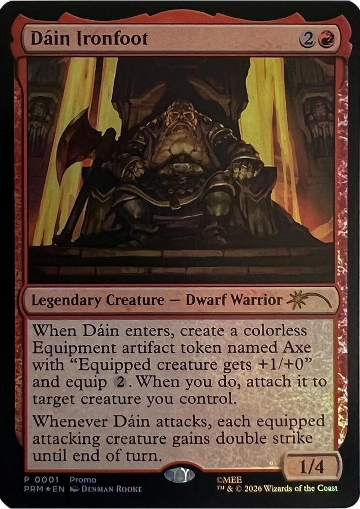Image for Dain Ironfoot (1) (MEDIA) - Magic: The Gathering