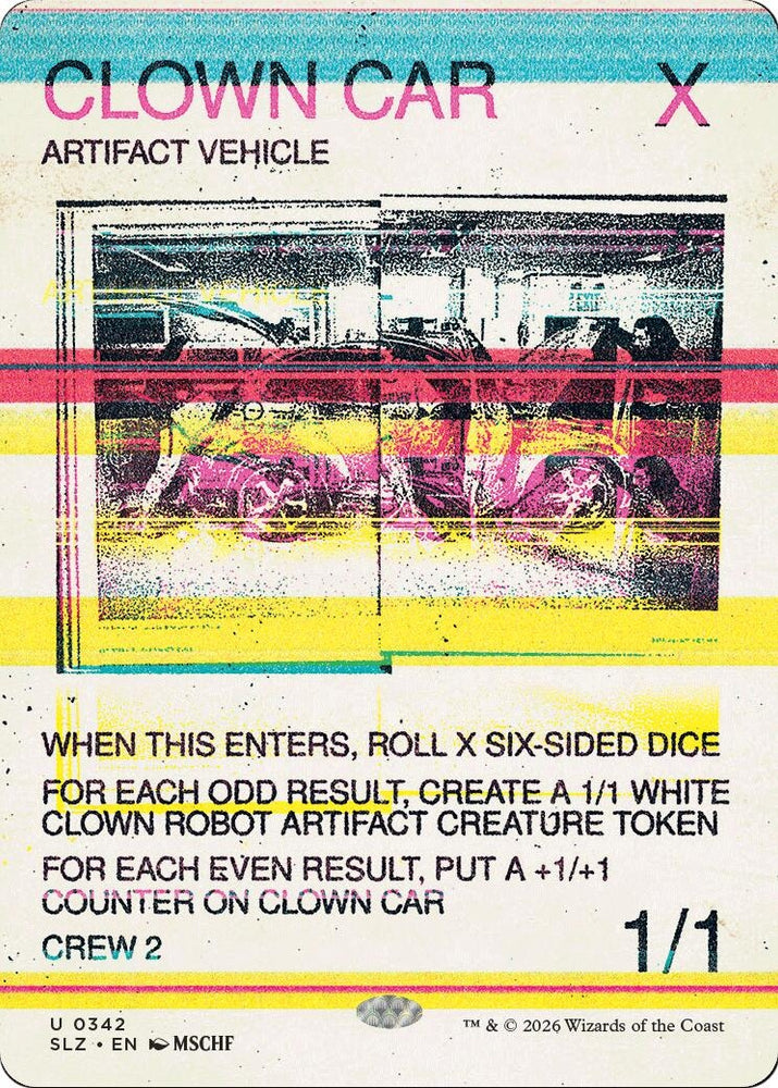 Image for Clown Car (0342) (342) (SLZ) - Magic: The Gathering