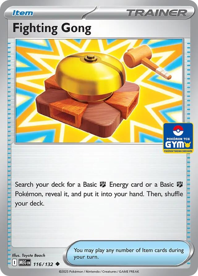 Image for Fighting Gong - 116/132 (GYM) (116/132) (SEA) - Pokemon