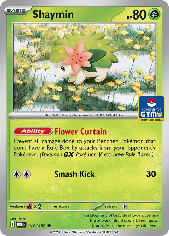 Image for Shaymin - 010/182 (GYM) (010/182) (SEA) - Pokemon