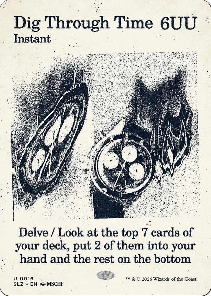 Image for Dig Through Time (0016) (16) (SLZ) - Magic: The Gathering