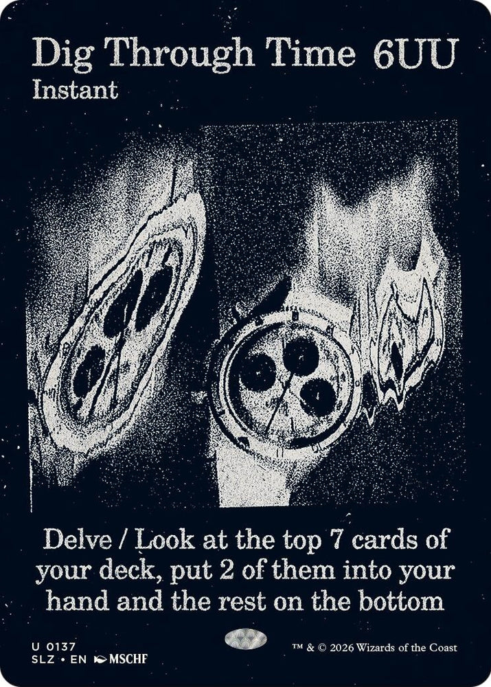 Image for Dig Through Time (0137) (137) (SLZ) - Magic: The Gathering