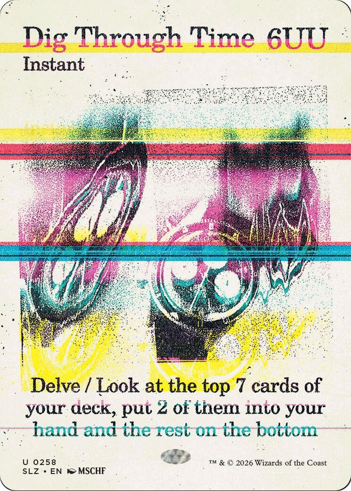 Image for Dig Through Time (0258) (258) (SLZ) - Magic: The Gathering