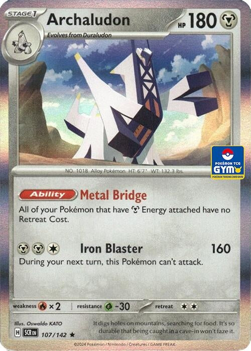 Image for Archaludon - 107/142 (GYM) (107/142) (SEA) - Pokemon