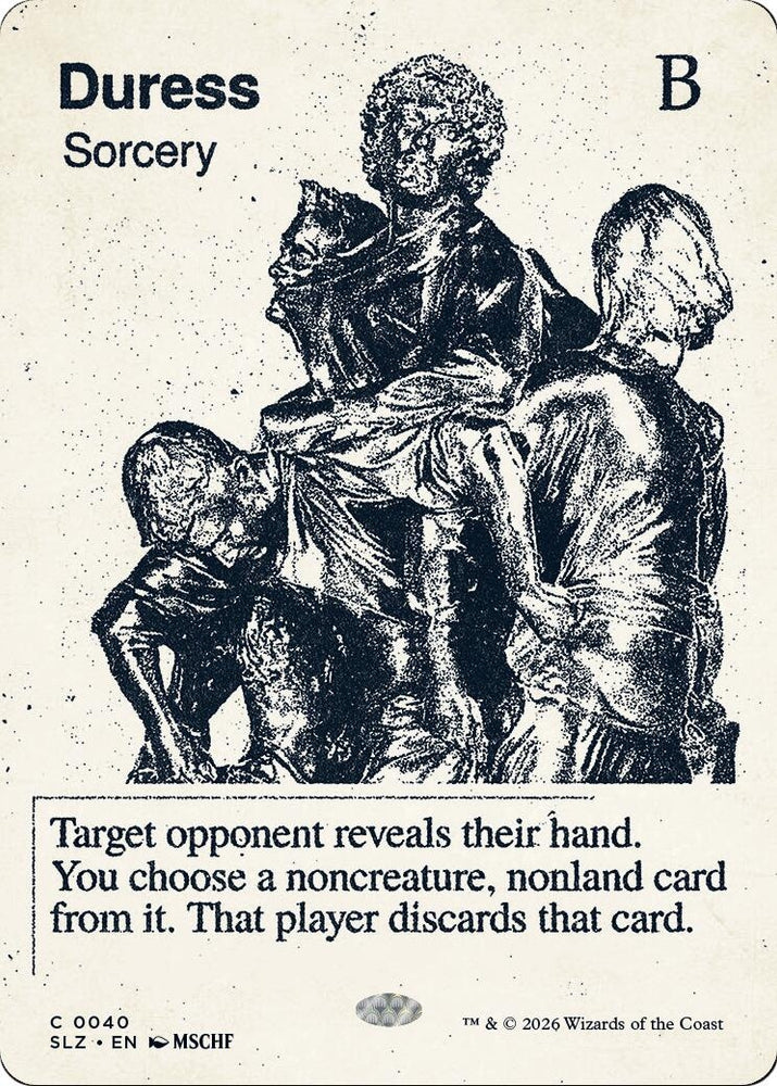 Image for Duress (0040) (40) (SLZ) - Magic: The Gathering