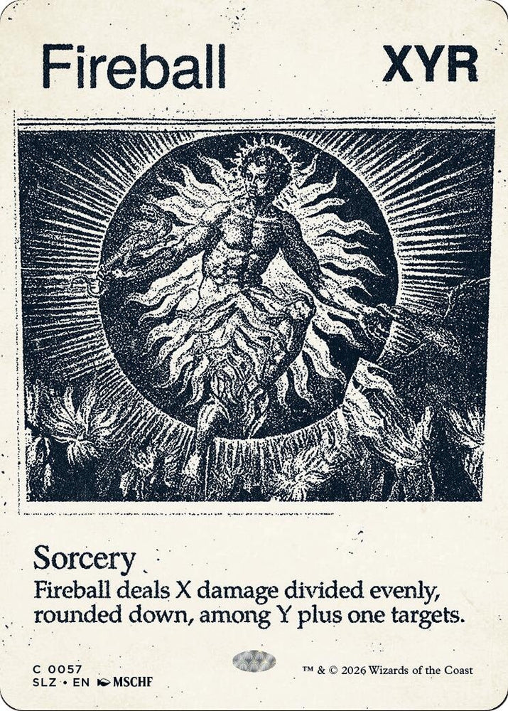 Image for Fireball (0057) (57) (SLZ) - Magic: The Gathering