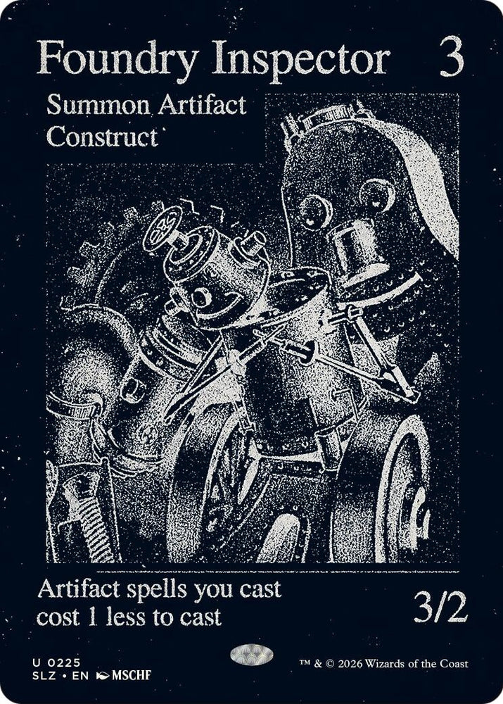 Image for Foundry Inspector (0225) (225) (SLZ) - Magic: The Gathering