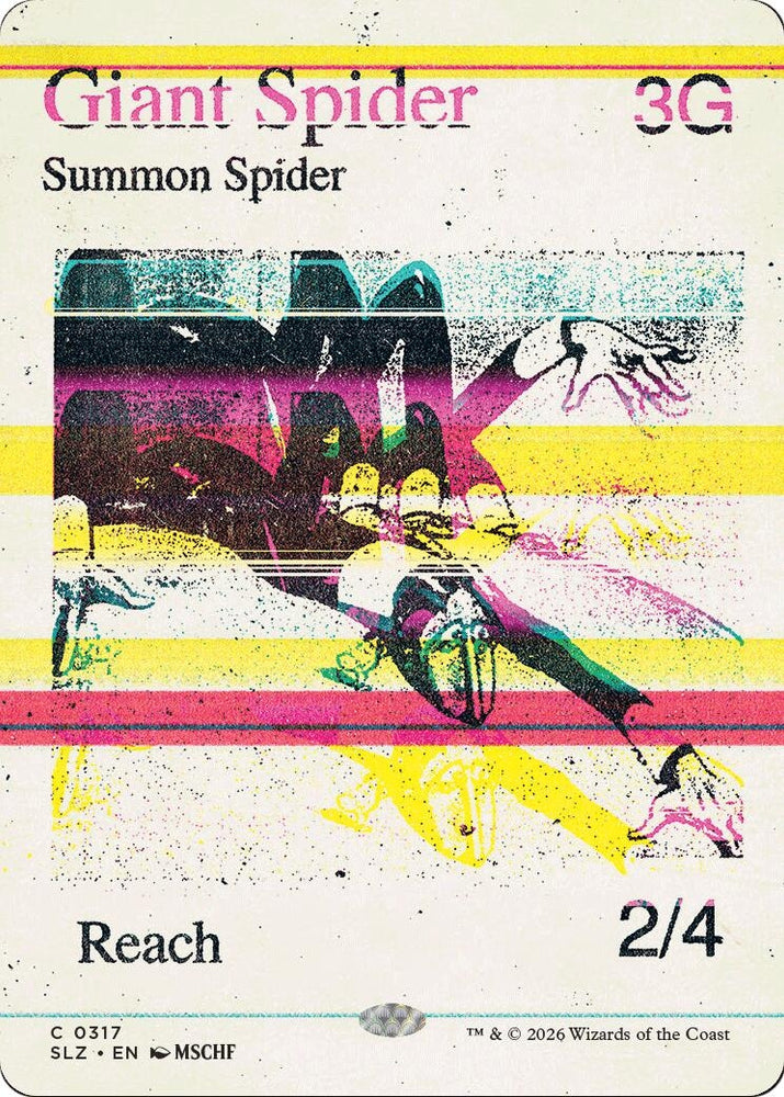 Image for Giant Spider (0317) (317) (SLZ) - Magic: The Gathering