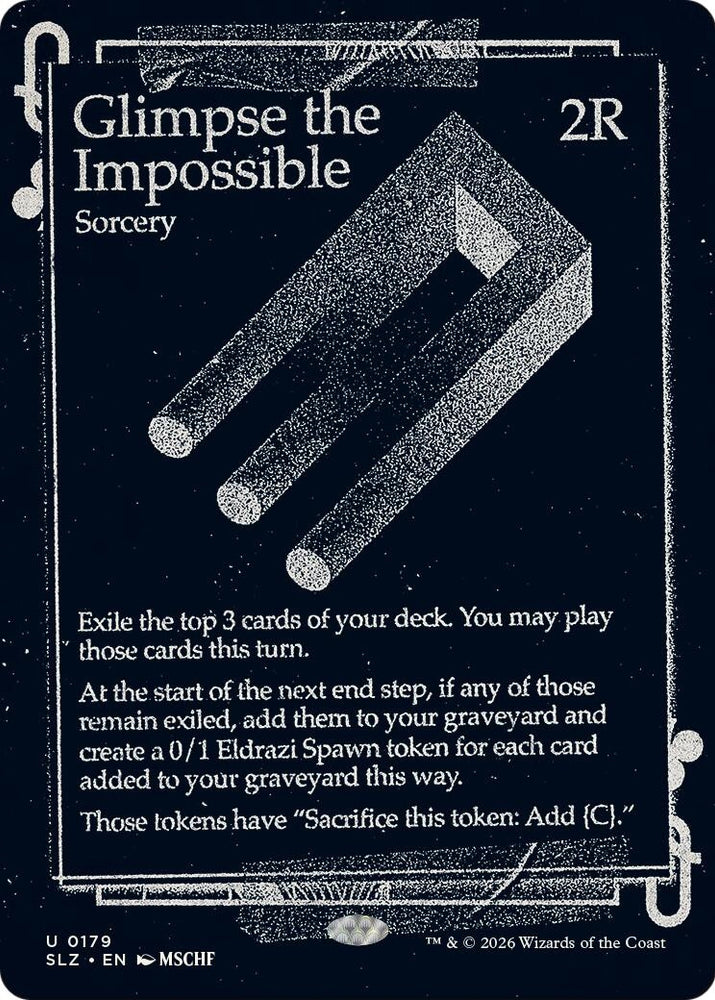 Image for Glimpse the Impossible (0179) (179) (SLZ) - Magic: The Gathering