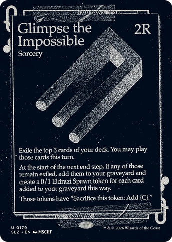 Image for Glimpse the Impossible (0179) (179) (SLZ) - Magic: The Gathering