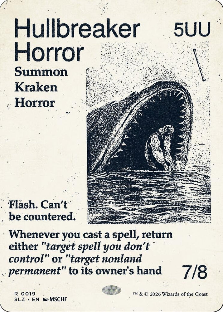 Image for Hullbreaker Horror (0019) (19) (SLZ) - Magic: The Gathering