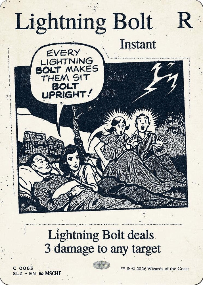 Image for Lightning Bolt (0063) (63) (SLZ) - Magic: The Gathering