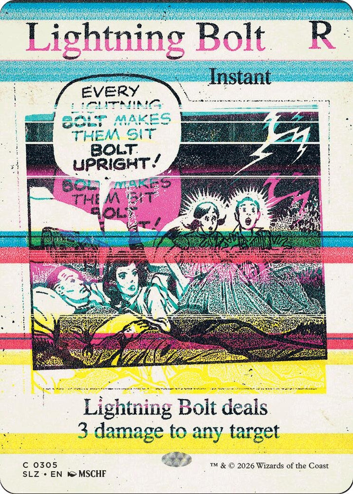 Image for Lightning Bolt (0305) (305) (SLZ) - Magic: The Gathering