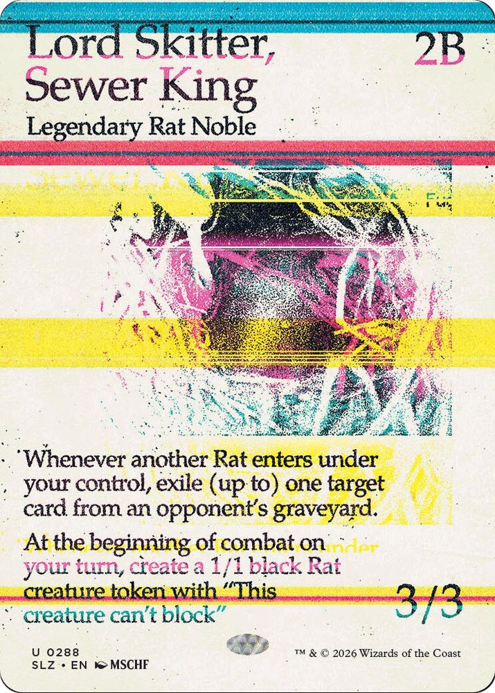 Image for Lord Skitter, Sewer King (0288) (288) (SLZ) - Magic: The Gathering