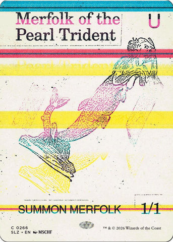 Image for Merfolk of the Pearl Trident (0266) (266) (SLZ) - Magic: The Gathering