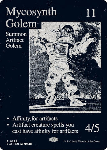 Image for Mycosynth Golem (0229) (229) (SLZ) - Magic: The Gathering