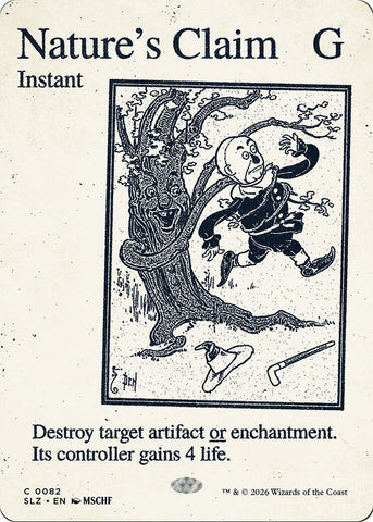 Image for Nature's Claim (0082) (82) (SLZ) - Magic: The Gathering