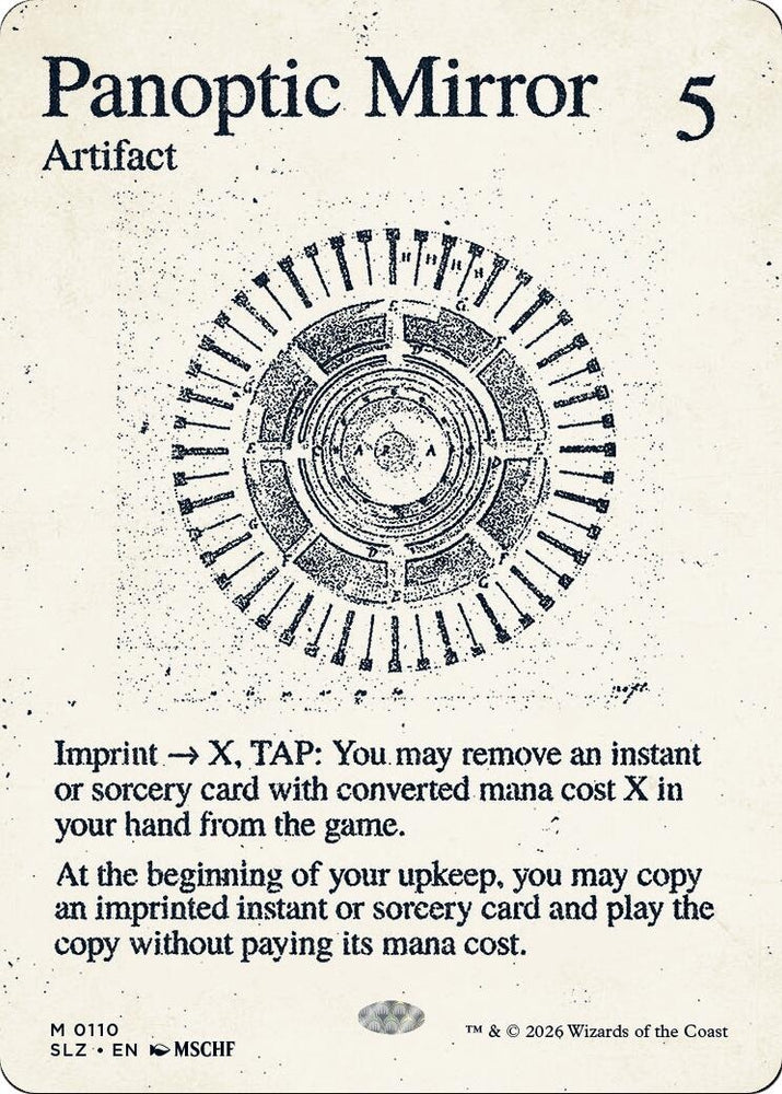 Image for Panoptic Mirror (0110) (110) (SLZ) - Magic: The Gathering