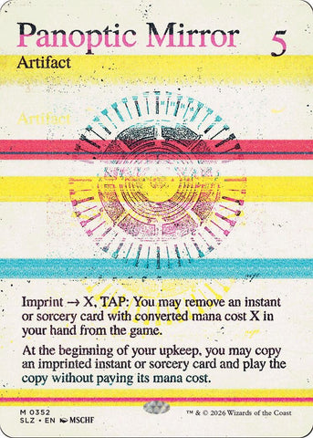 Image for Panoptic Mirror (0352) (352) (SLZ) - Magic: The Gathering