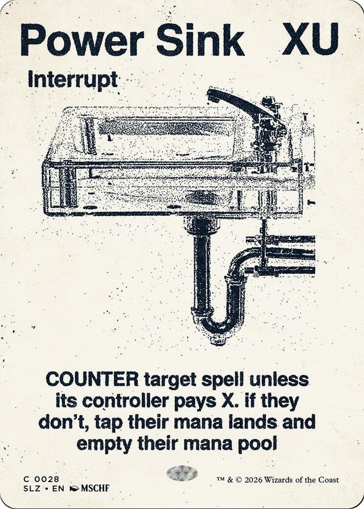 Image for Power Sink (0028) (28) (SLZ) - Magic: The Gathering