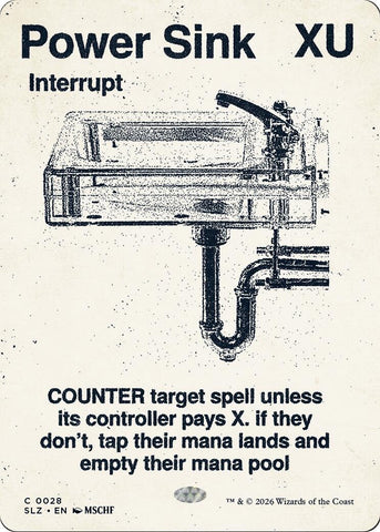 Image for Power Sink (0028) (28) (SLZ) - Magic: The Gathering