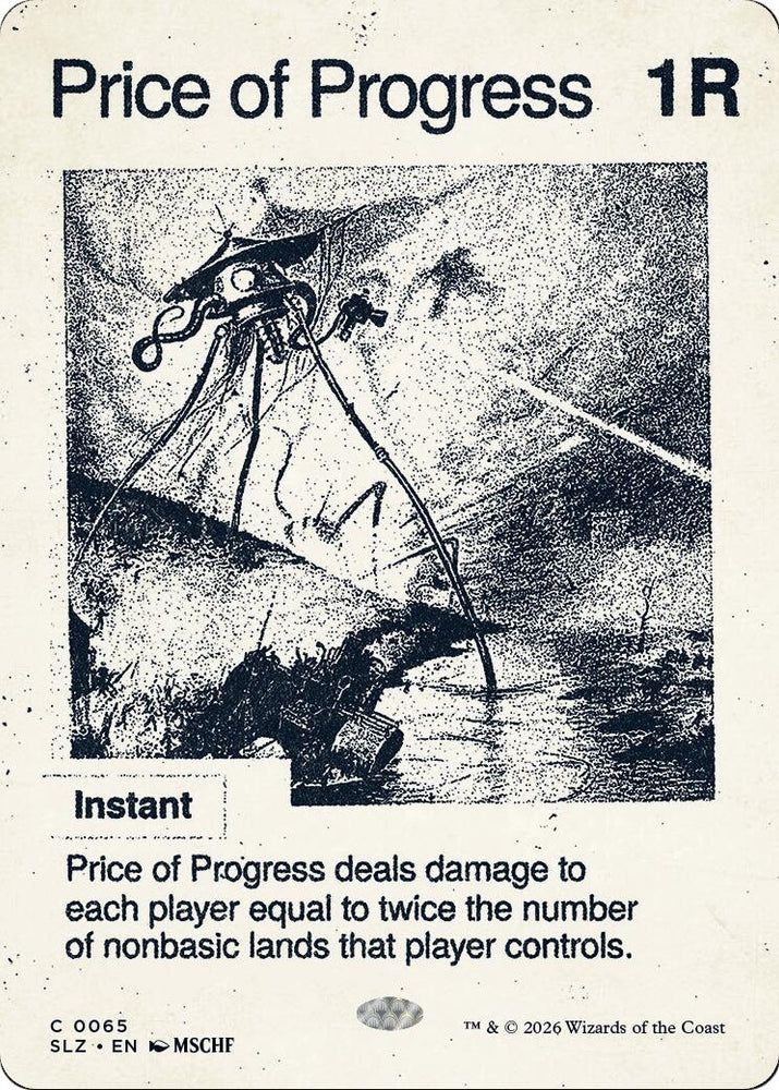 Image for Price of Progress (0065) (65) (SLZ) - Magic: The Gathering