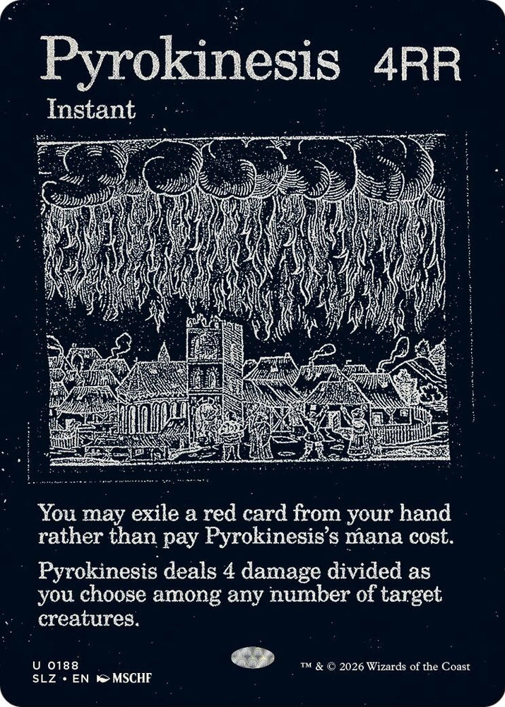 Image for Pyrokinesis (0188) (188) (SLZ) - Magic: The Gathering