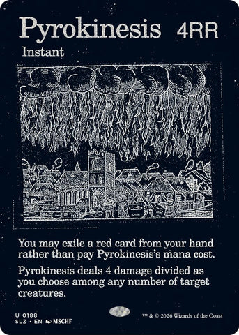 Image for Pyrokinesis (0188) (188) (SLZ) - Magic: The Gathering