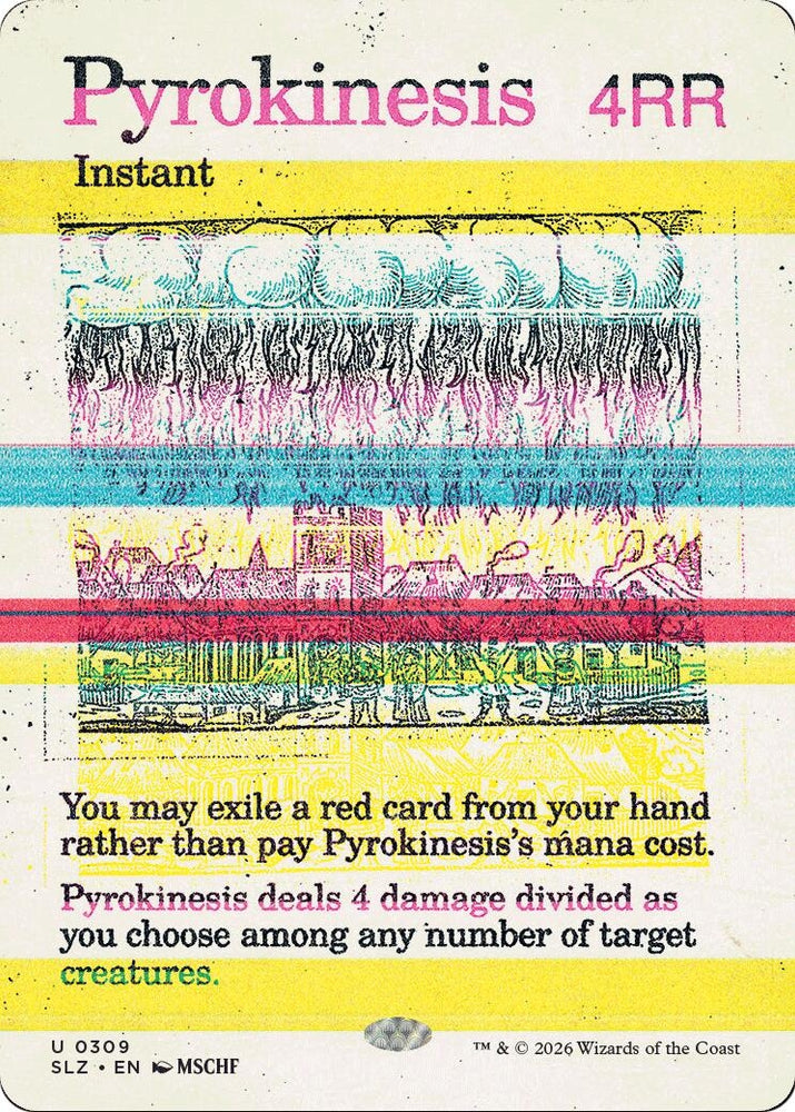 Image for Pyrokinesis (0309) (309) (SLZ) - Magic: The Gathering