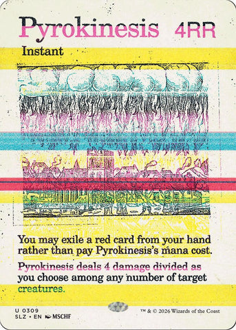Image for Pyrokinesis (0309) (309) (SLZ) - Magic: The Gathering