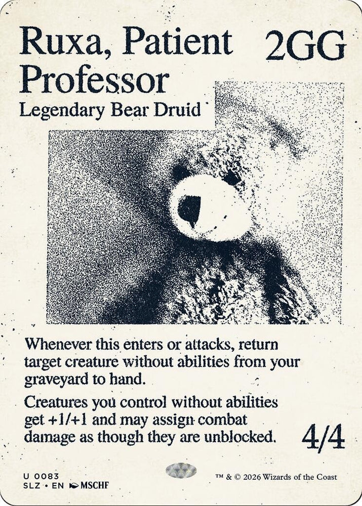 Image for Ruxa, Patient Professor (0083) (83) (SLZ) - Magic: The Gathering