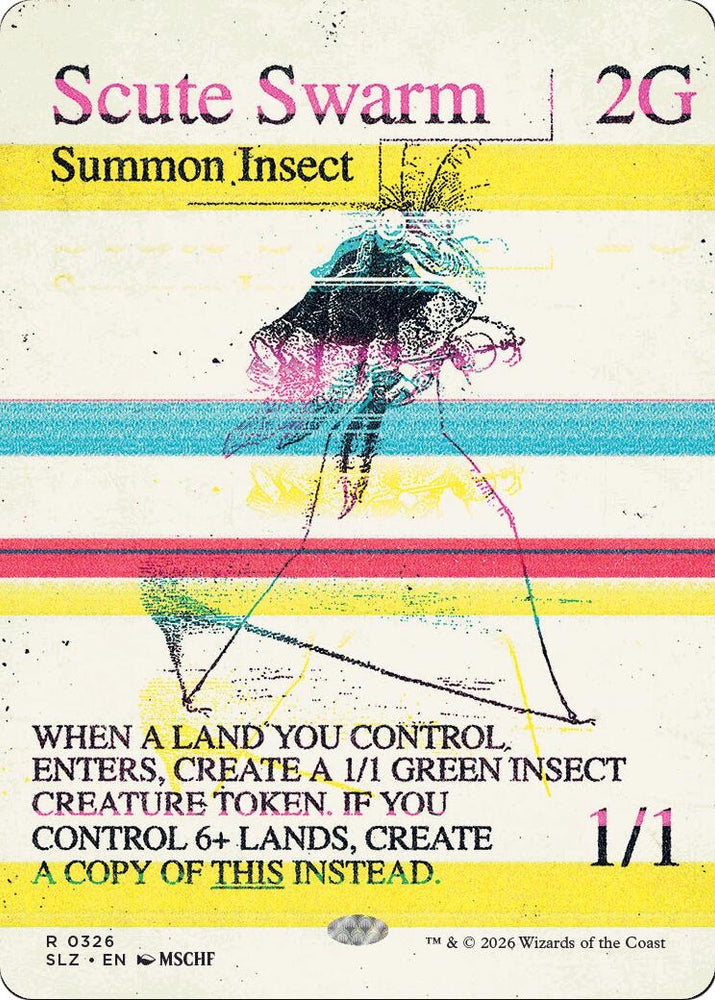 Image for Scute Swarm (0326) (326) (SLZ) - Magic: The Gathering