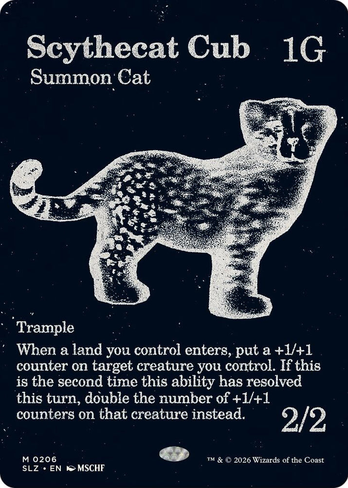 Image for Scythecat Cub (0206) (206) (SLZ) - Magic: The Gathering