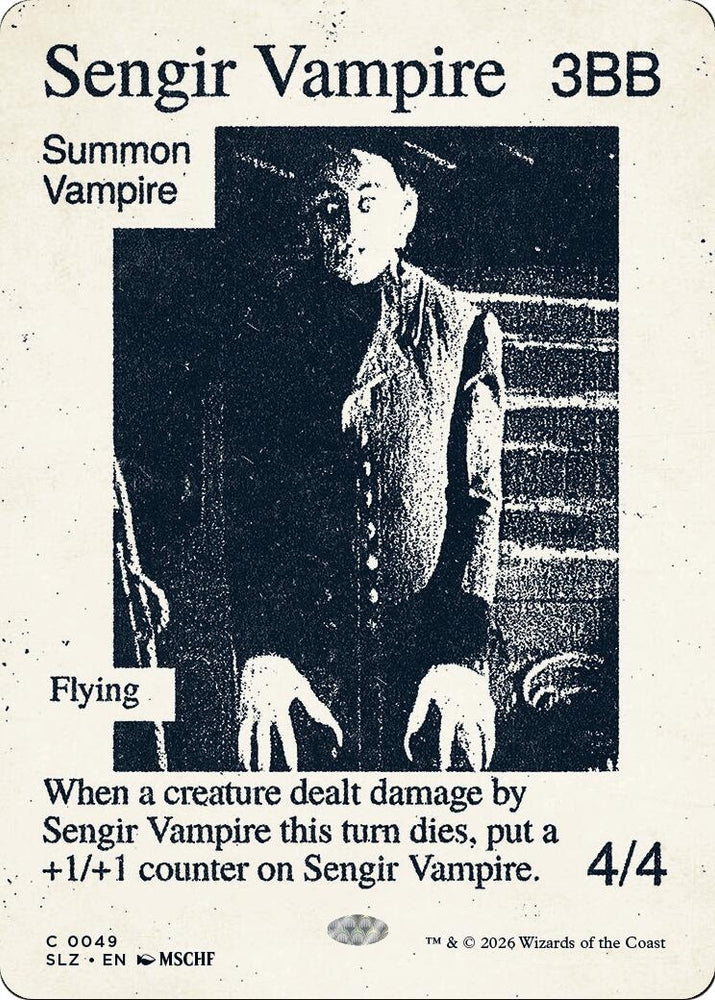 Image for Sengir Vampire (0049) (49) (SLZ) - Magic: The Gathering