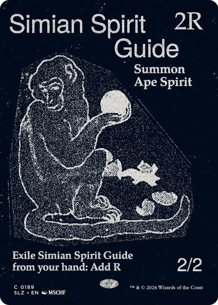 Image for Simian Spirit Guide (0189) (189) (SLZ) - Magic: The Gathering