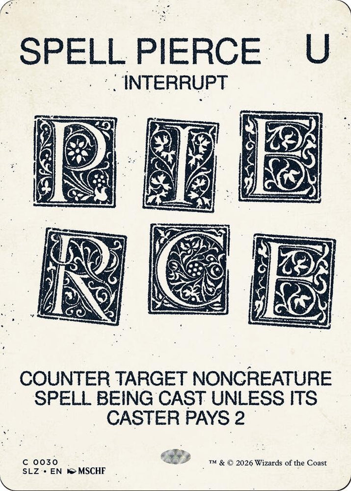 Image for Spell Pierce (0030) (30) (SLZ) - Magic: The Gathering