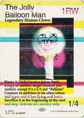 Image for The Jolly Balloon Man (0333) (333) (SLZ) - Magic: The Gathering