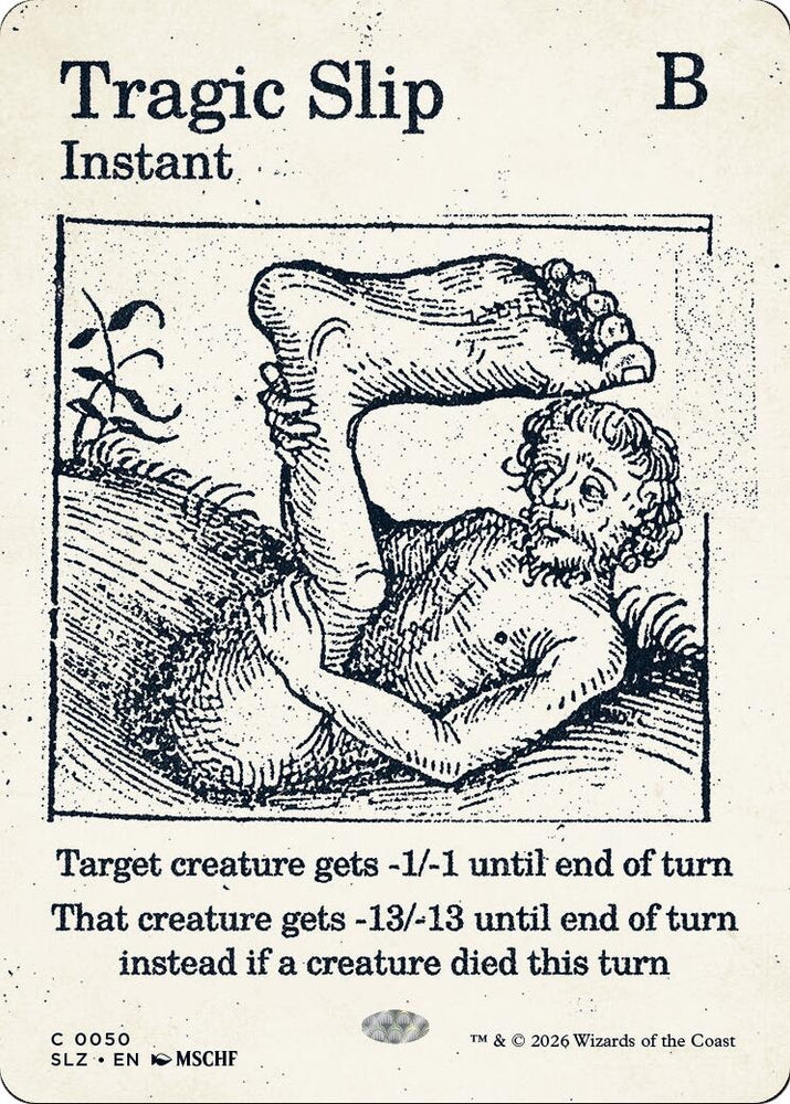 Image for Tragic Slip (0050) (50) (SLZ) - Magic: The Gathering