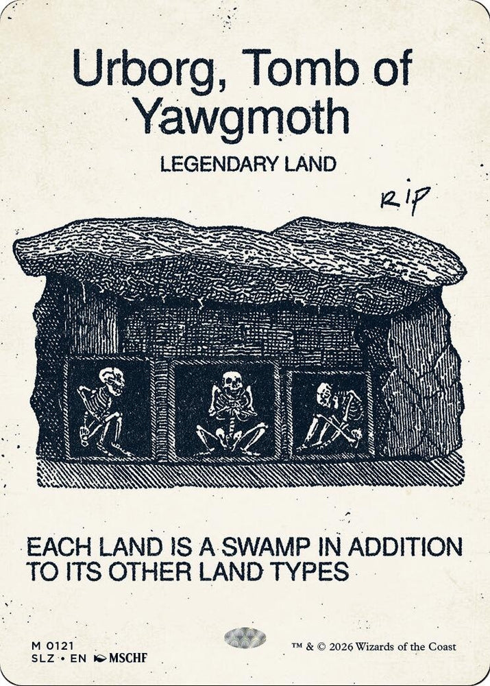 Image for Urborg, Tomb of Yawgmoth (0121) (121) (SLZ) - Magic: The Gathering