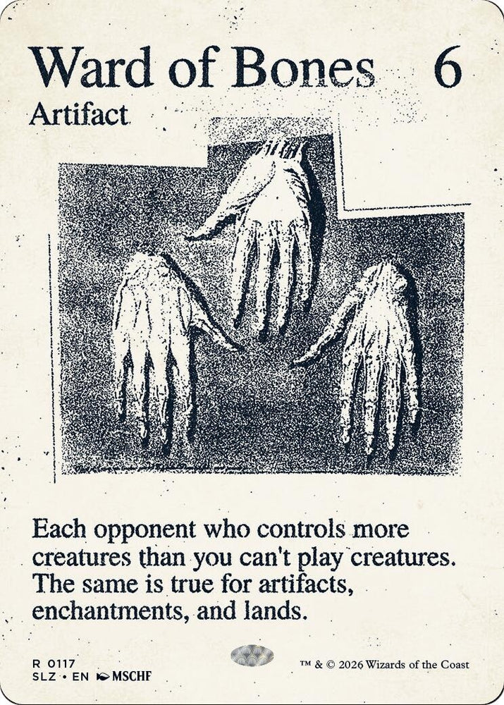 Image for Ward of Bones (0117) (117) (SLZ) - Magic: The Gathering