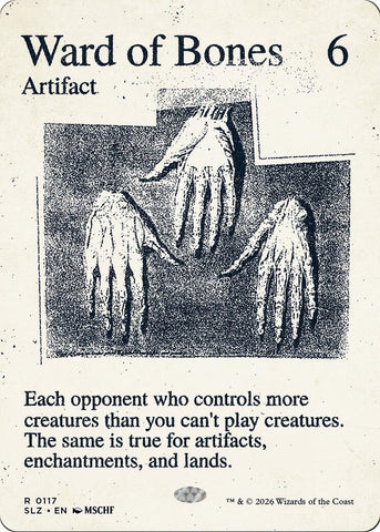 Image for Ward of Bones (0117) (117) (SLZ) - Magic: The Gathering