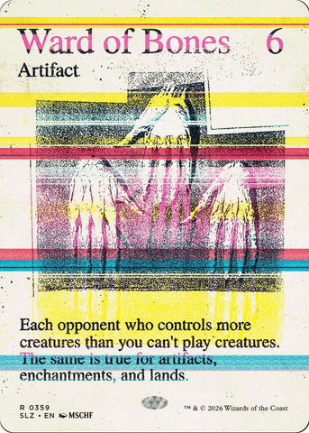 Image for Ward of Bones (0359) (359) (SLZ) - Magic: The Gathering