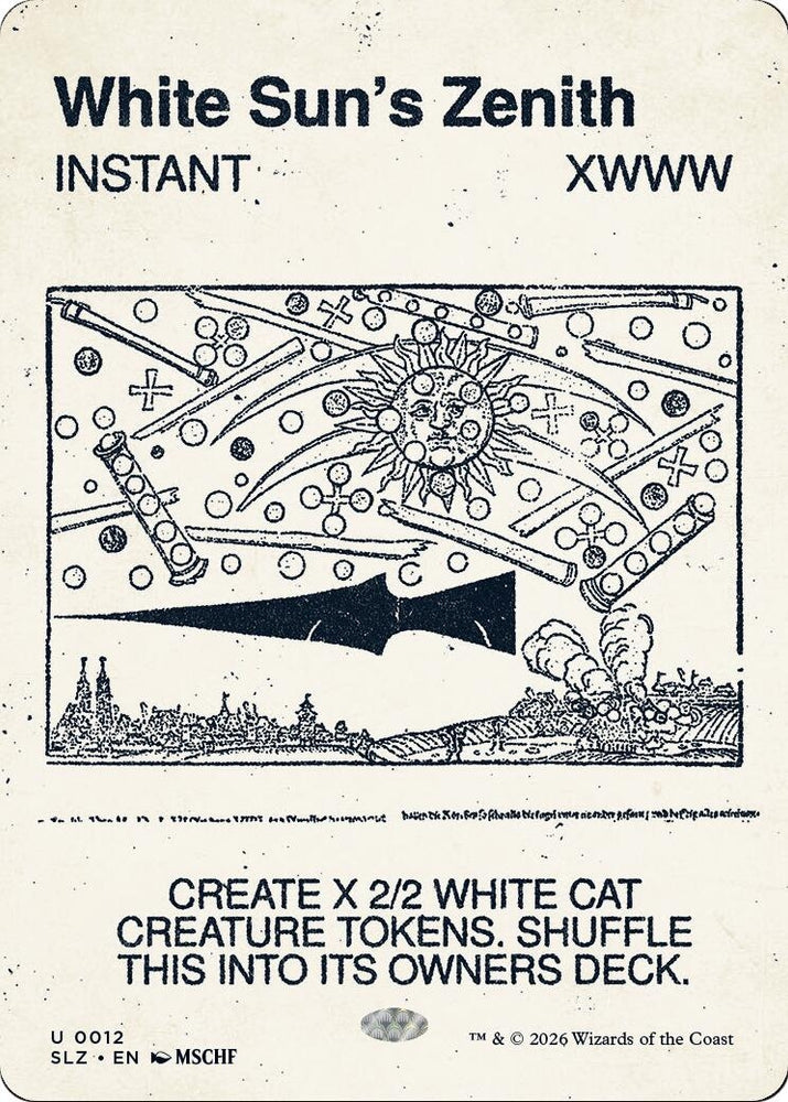 Image for White Sun's Zenith (0012) (12) (SLZ) - Magic: The Gathering