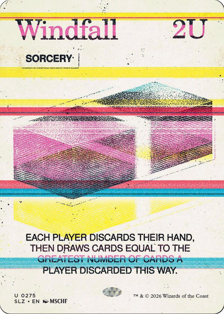 Image for Windfall (0275) (275) (SLZ) - Magic: The Gathering