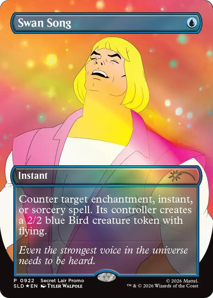 Image for Swan Song (0922) (922) (SLD) - Magic: The Gathering