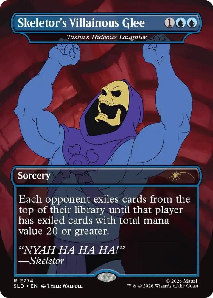 Image for Skeletor's Villainous Glee - Tasha's Hideous Laughter (2774) (SLD) - Magic: The Gathering