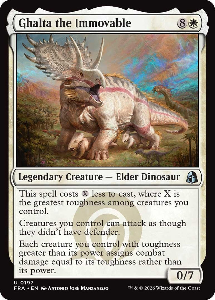 Image for Ghalta the Immovable (197) (FRA) - Magic: The Gathering
