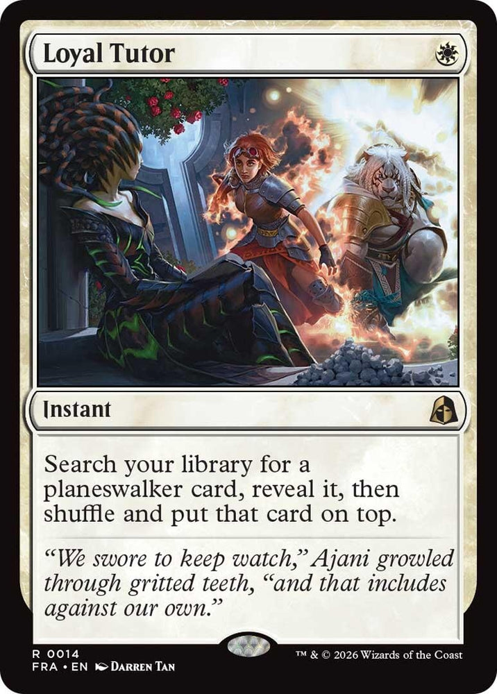 Image for Loyal Tutor (14) (FRA) - Magic: The Gathering