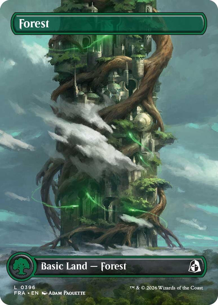 Image for Forest (Borderless) (0396) (395) (FRA) - Magic: The Gathering